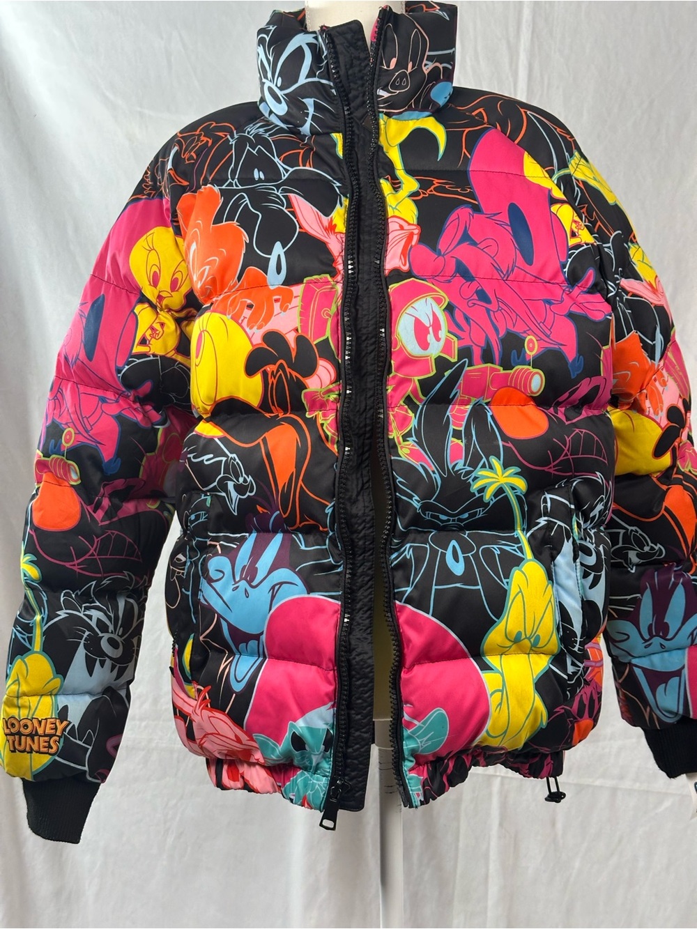 Freeze Max Looney Tunes Raglan Full-Zip Puffer Jacket